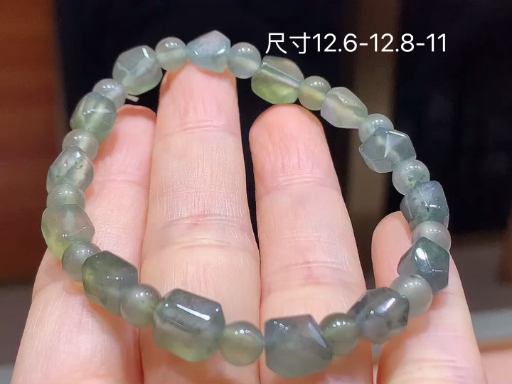 ️乌鸡手串 ,尺寸  ，12.6-12.8-11