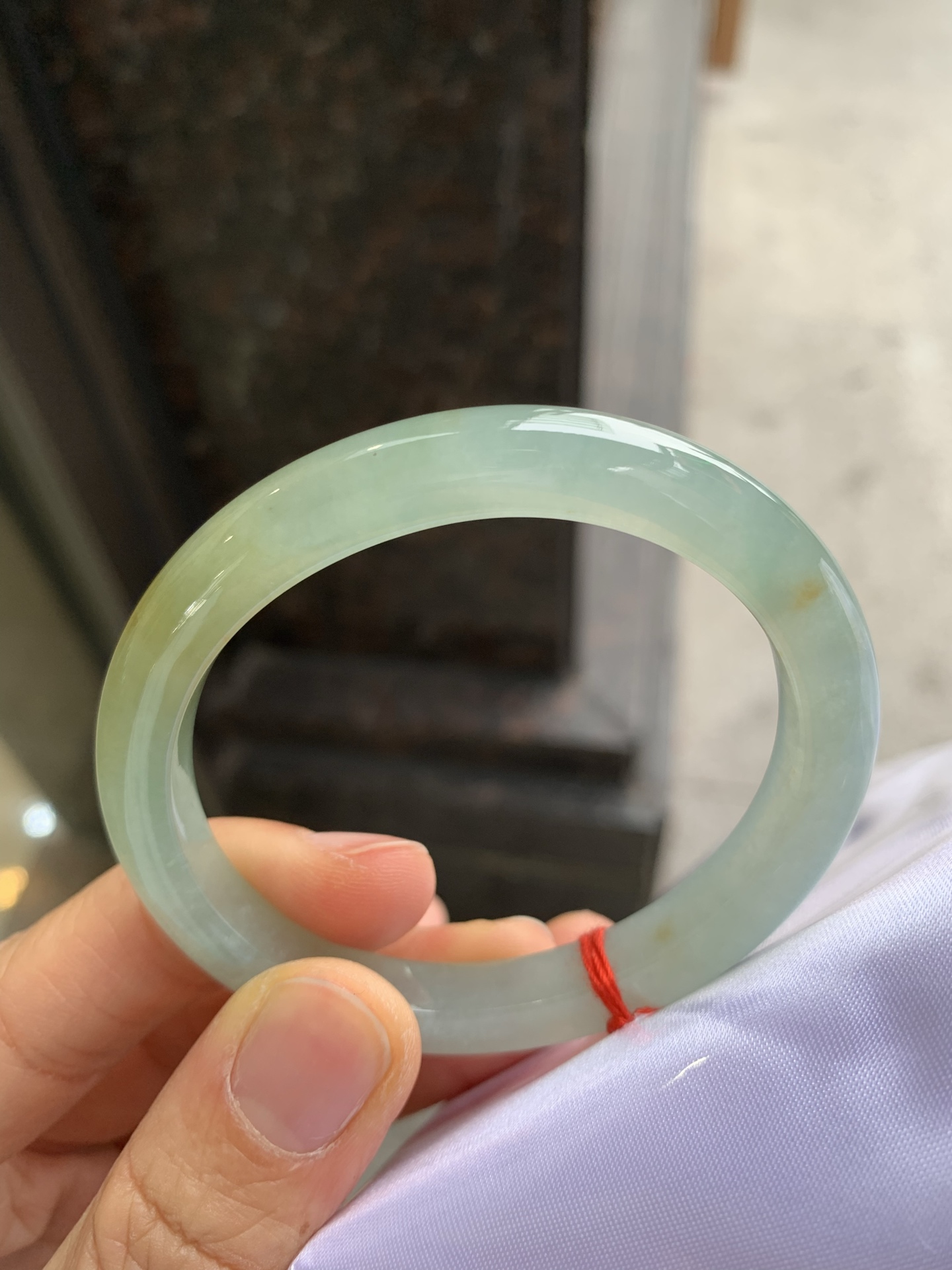 贵妃冰黄翡 无裂 冰润