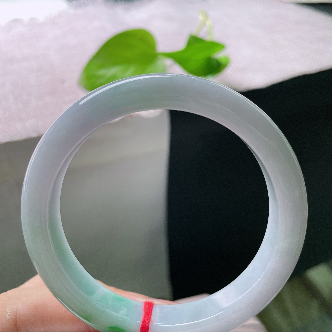 飘花正圈，紫底，大圈口，水头好，肉质细腻，大气端庄，无裂，ss52300a