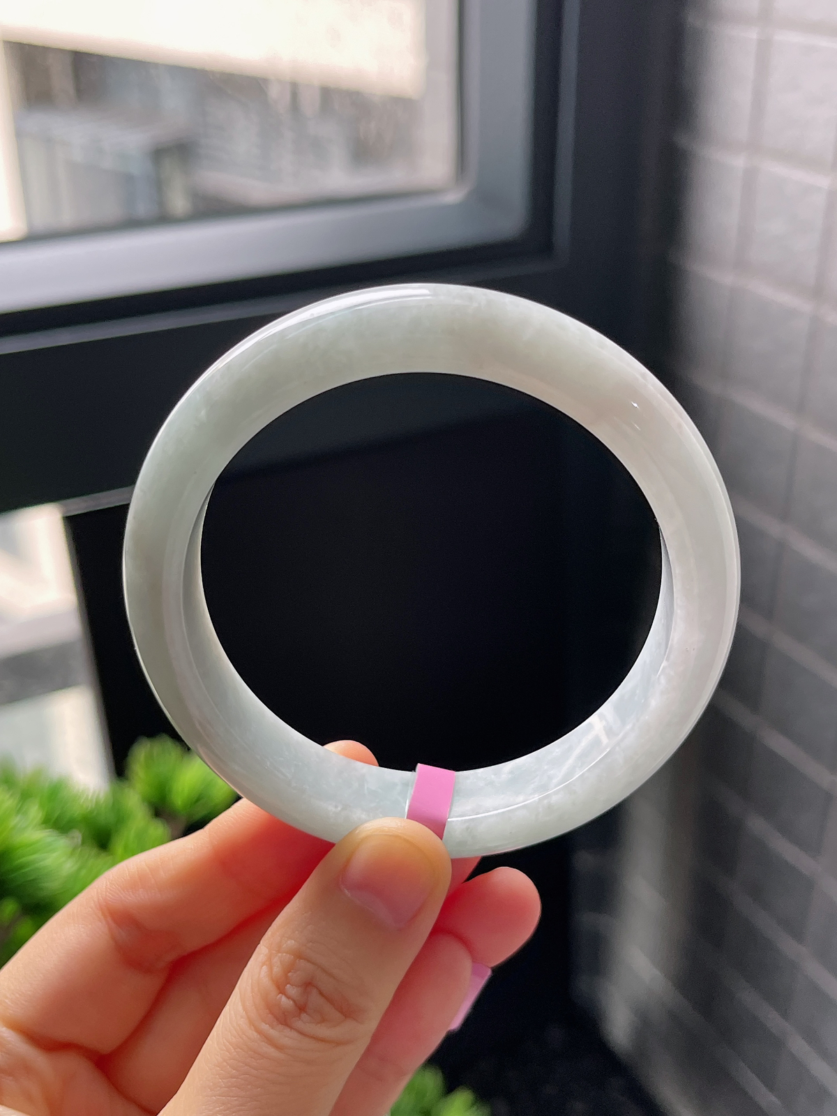 正圈58圈口，翡翠手镯