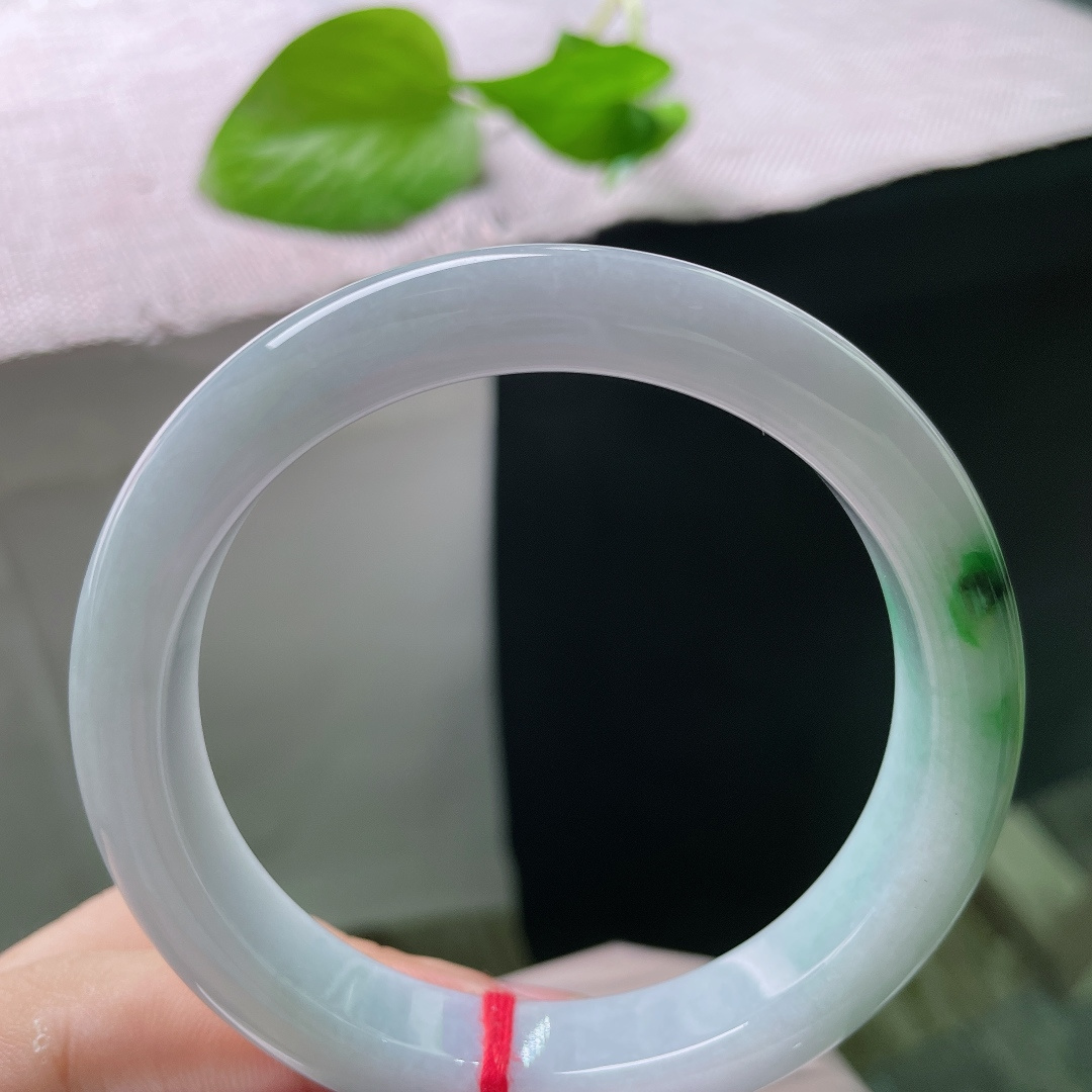 飘花正圈，紫底，大圈口，水头好，肉质细腻，大气端庄，无裂，ss52300a