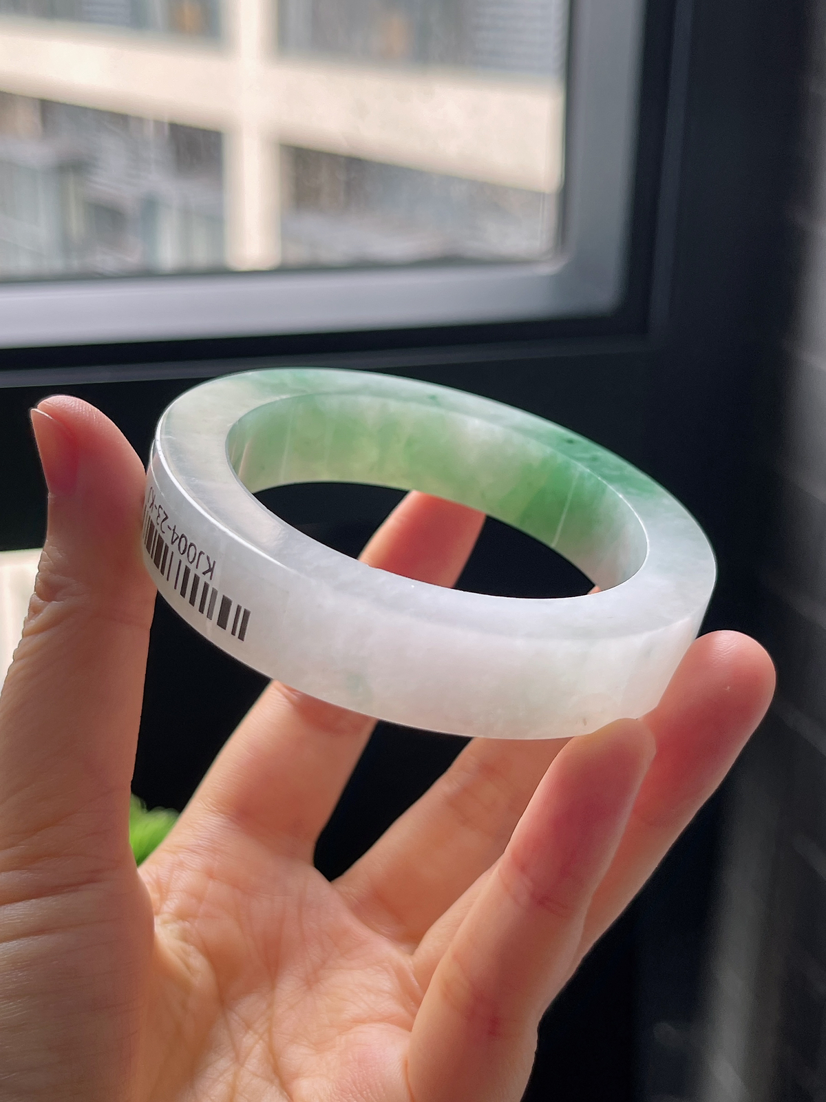 翡翠镯饼，⭕️正圈最大做53，最小做52