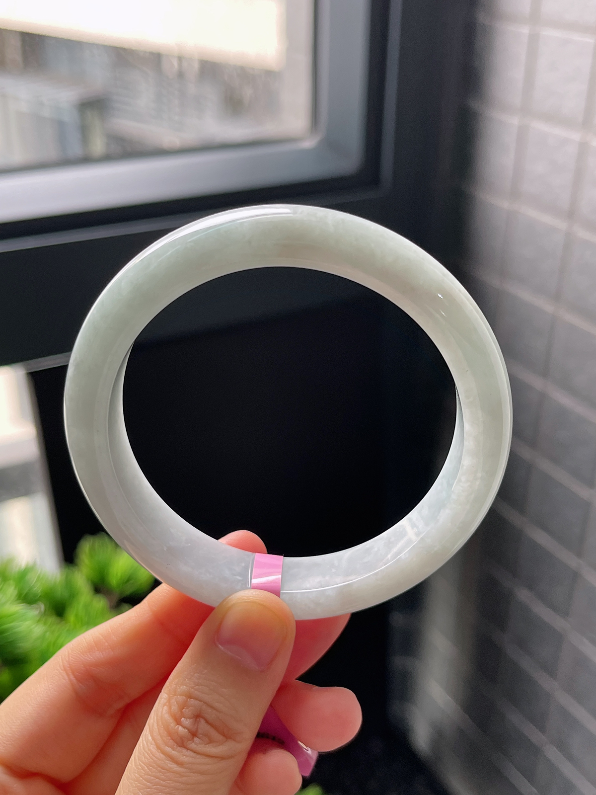 正圈58圈口，翡翠手镯