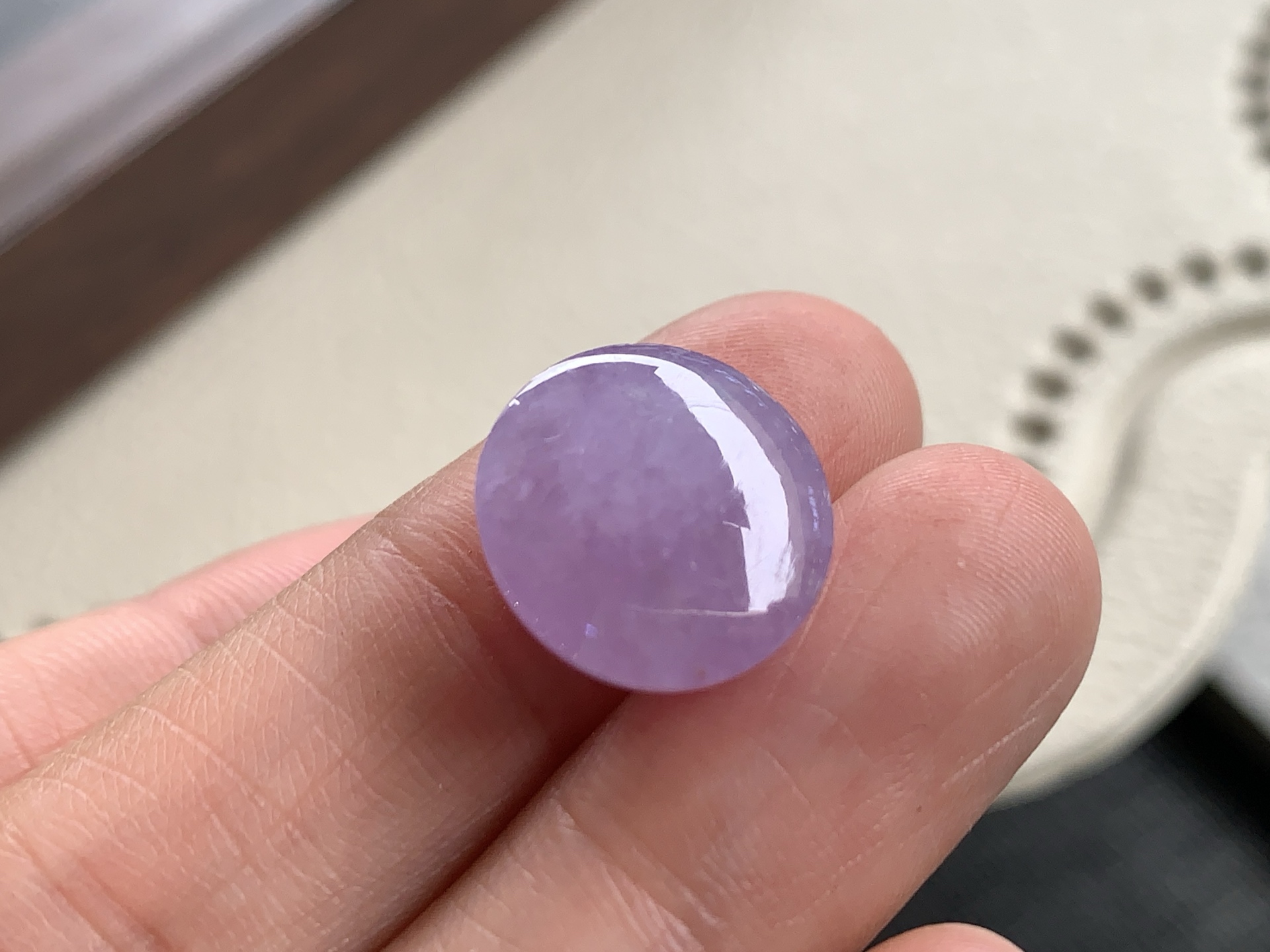 ️ 冰紫蛋面，莹润饱满