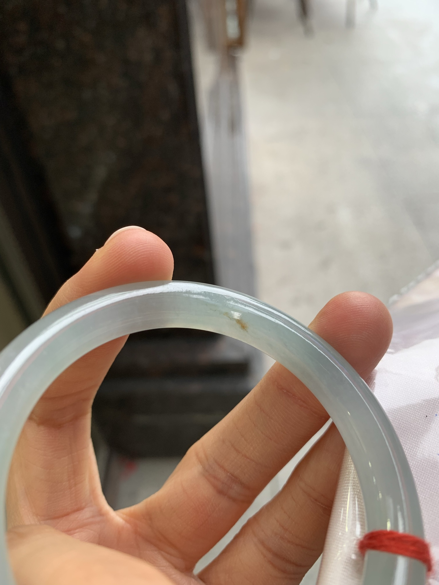 圆条冰晴 微细纹，冰润