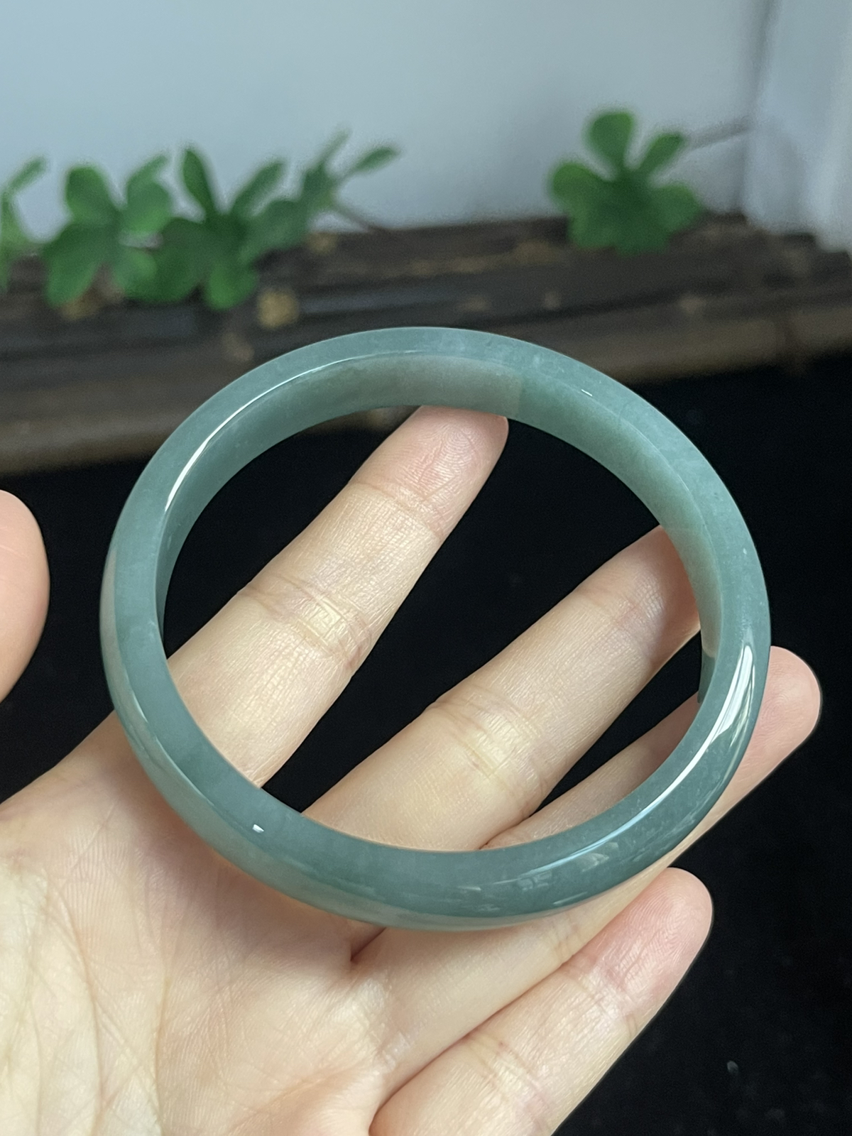 正圈62.2圈口，翡翠手镯