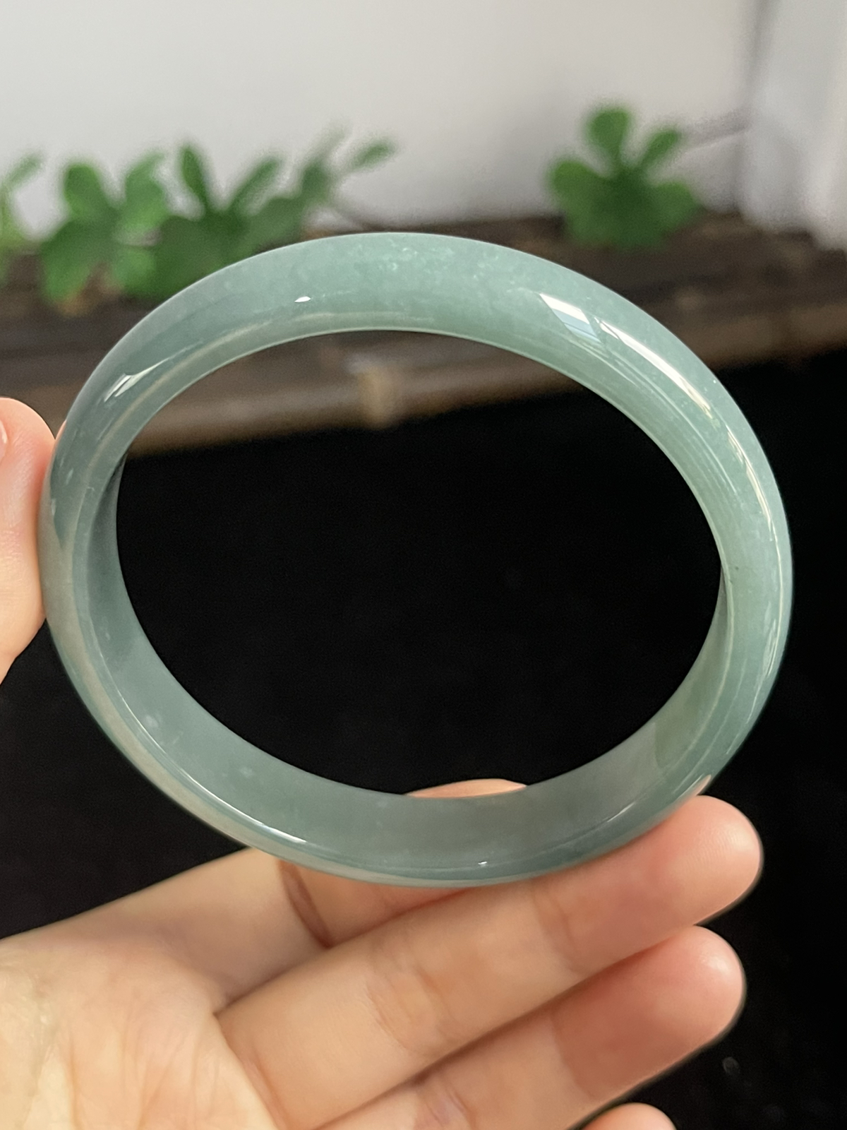 正圈62.2圈口，翡翠手镯