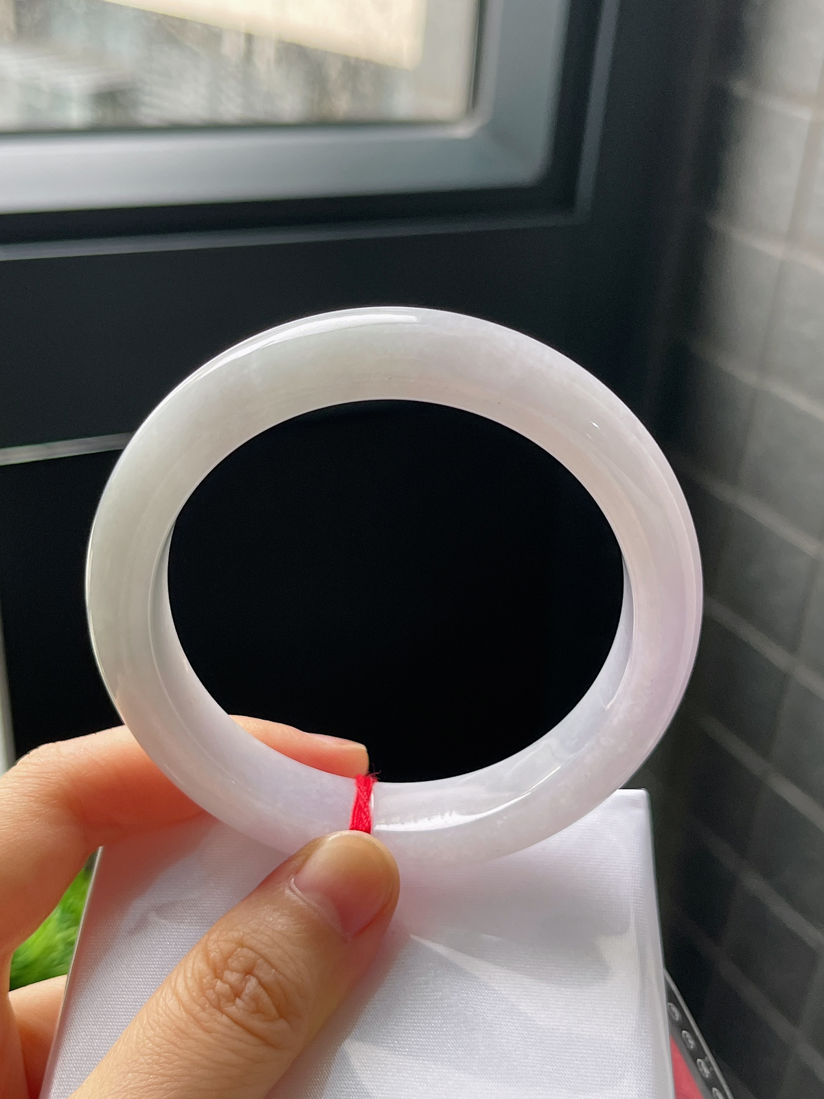 正圈57圈口，翡翠手镯