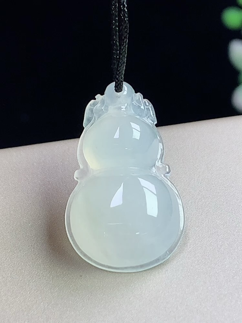 冰种葫芦，无裂，尺寸22-13.4-5.3mm，w20ayd
