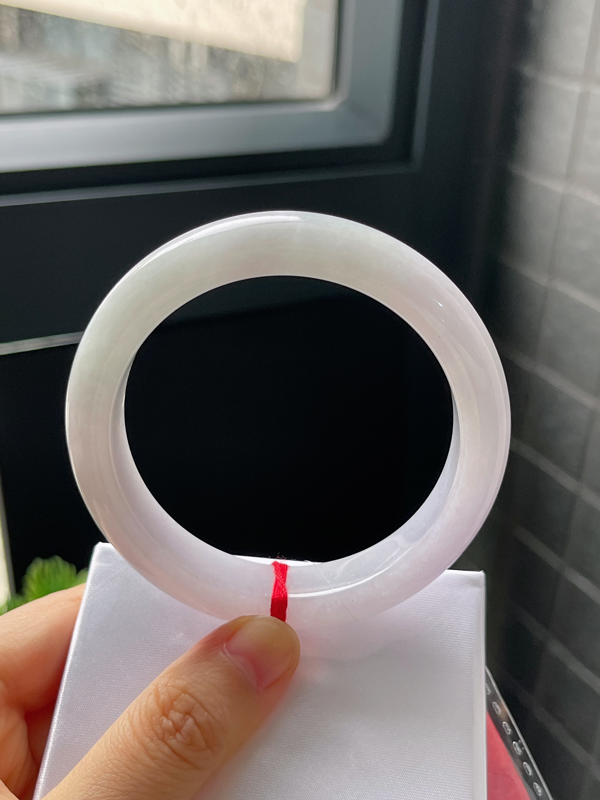 正圈57圈口，翡翠手镯