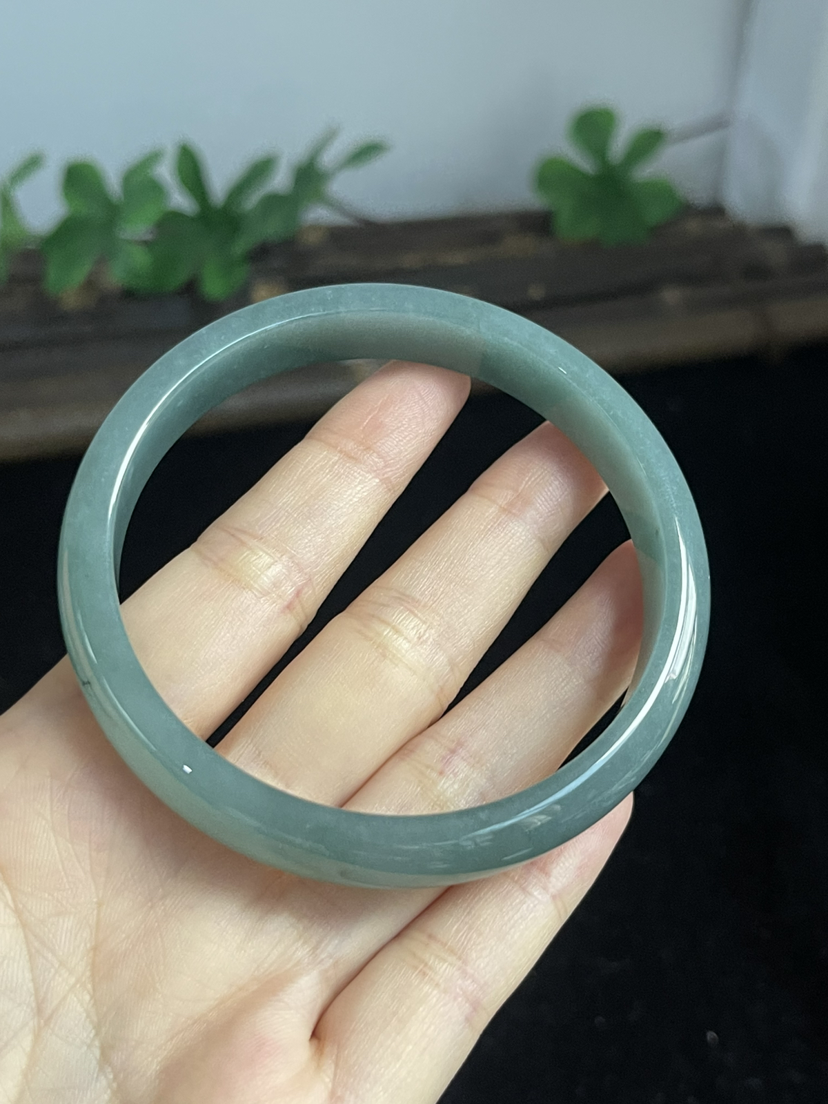 正圈62.2圈口，翡翠手镯