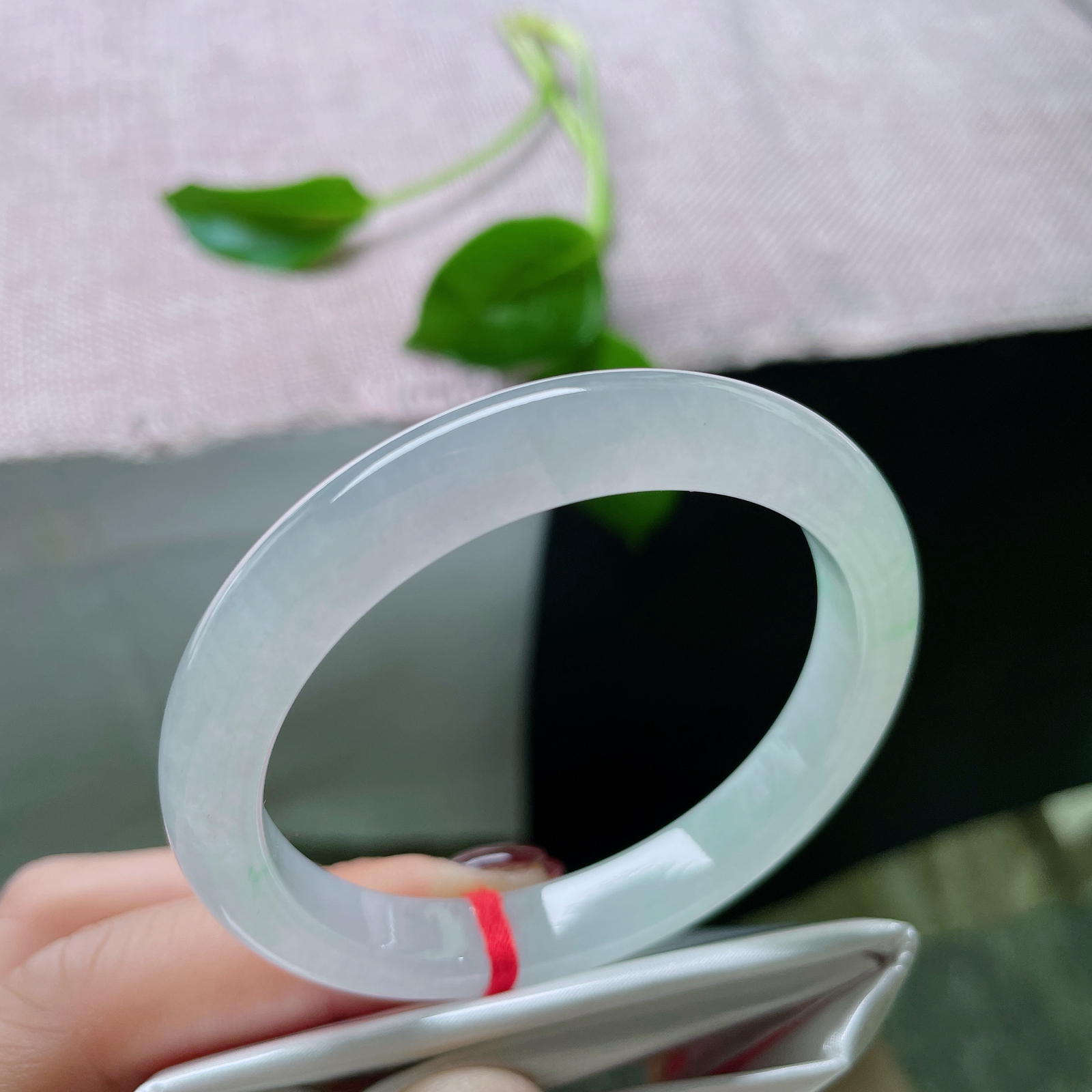 52.6/9.2/7.3，冰晴底正圈，将一小片雨后初晴的天空，凝成了腕间的湖。 水波不兴，澄澈见底。ss49733a