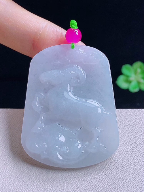 生肖羊，无裂，尺寸45/34.5/6.0编号c2  20