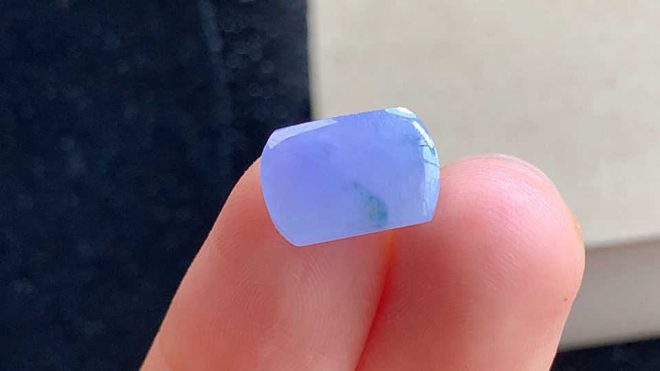 ️ 马鞍，无裂，尺寸12.1-8.3-3.4mm，附证书