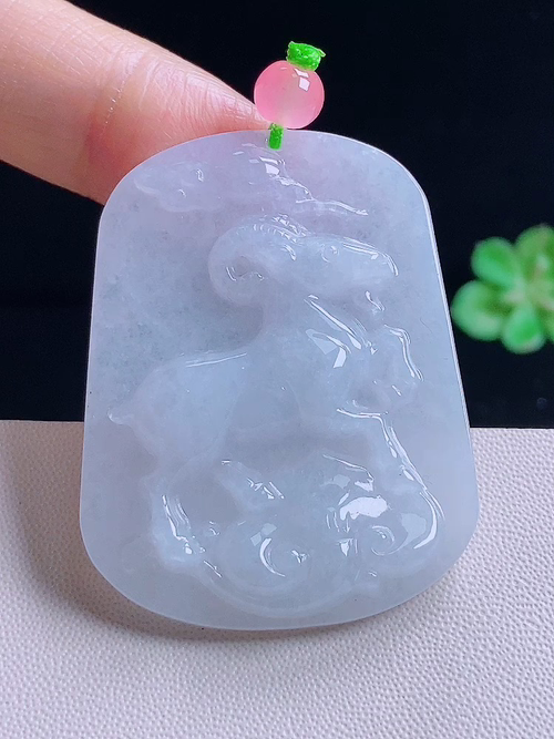 生肖羊，无裂，尺寸45.7/34.4/5.7/编号c2  20