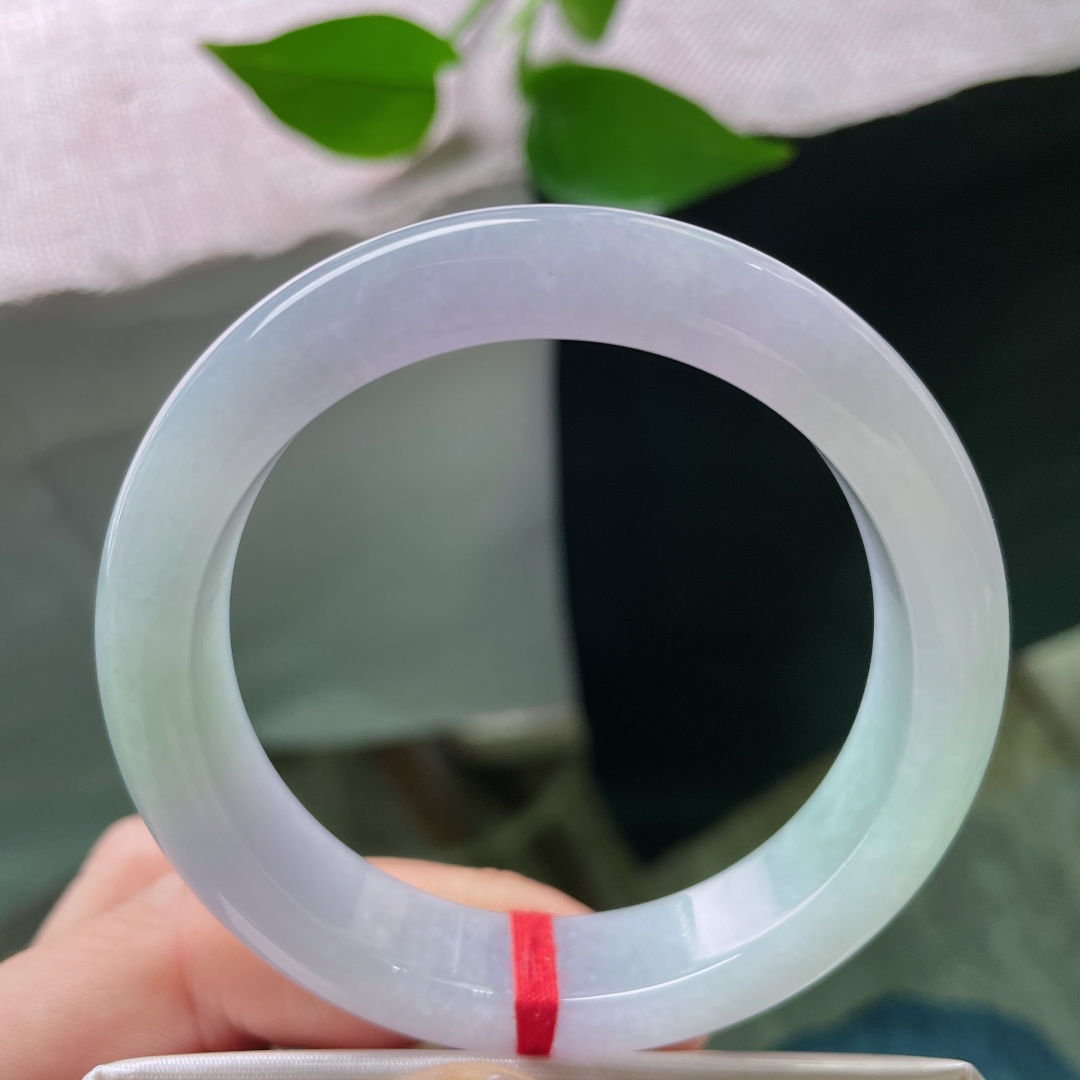 53.8/12.5/8.7，冰春彩正圈，清透的底色漫出桃红柳绿，像雪地忽然回忆自己曾是花海，无裂，ss53272a