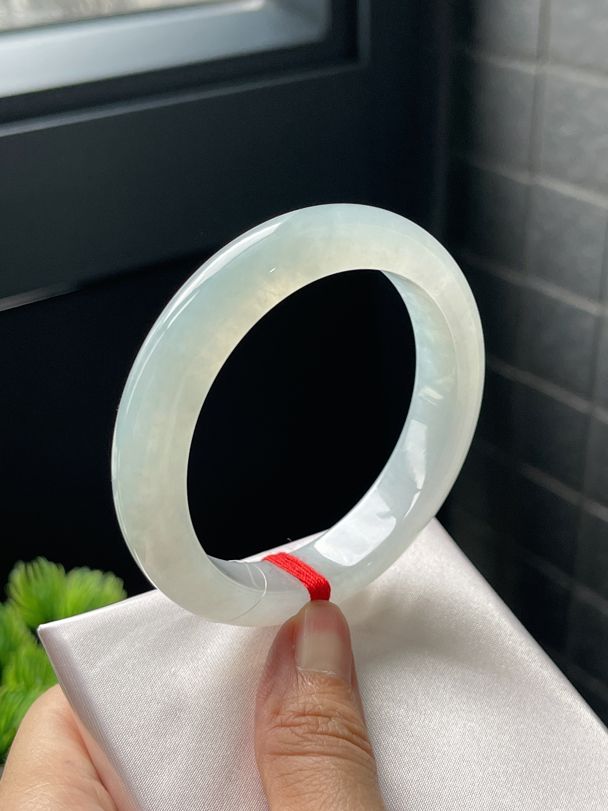 正圈53.3冰糯晴底手镯