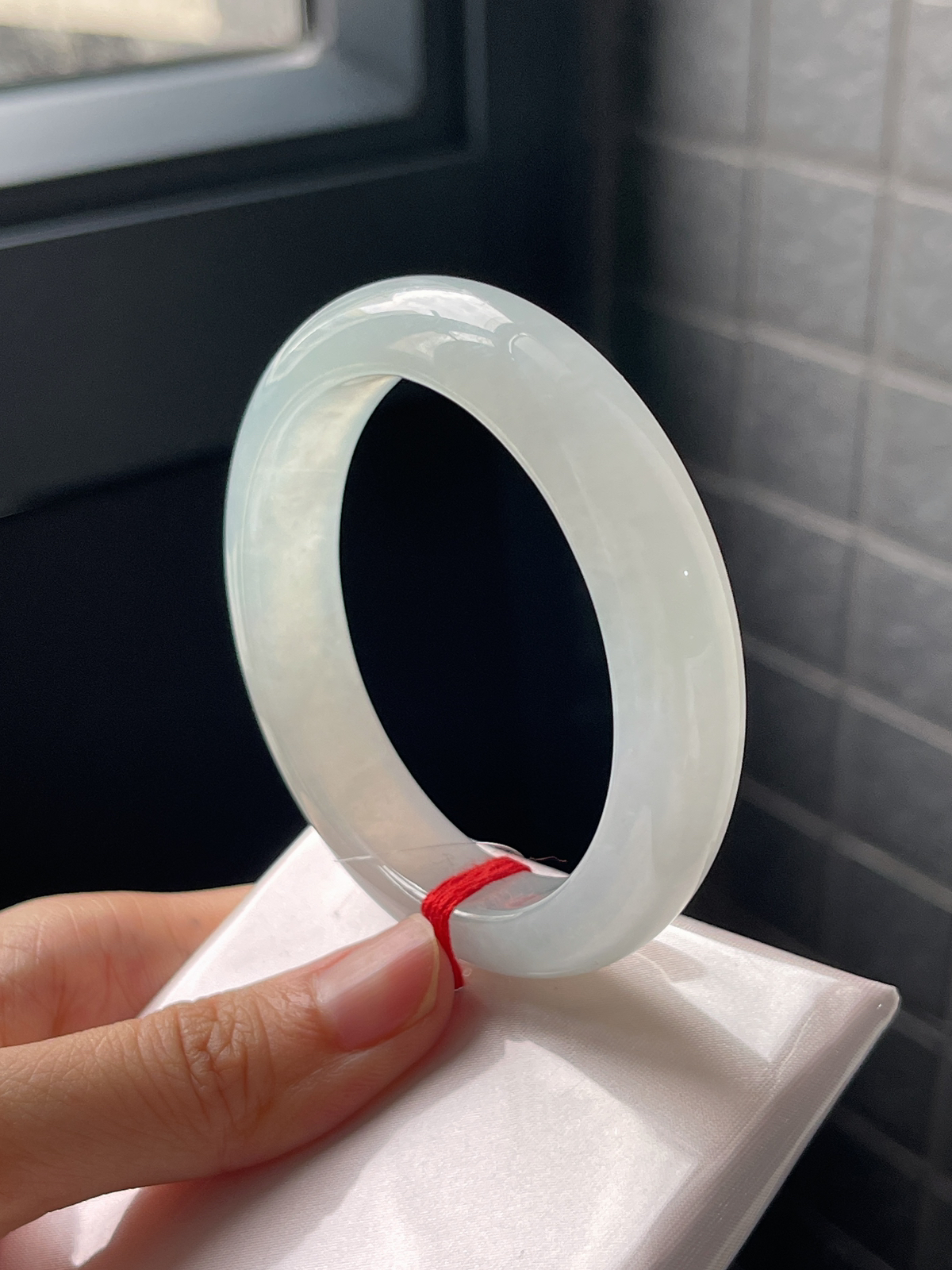 正圈53.3冰糯晴底手镯
