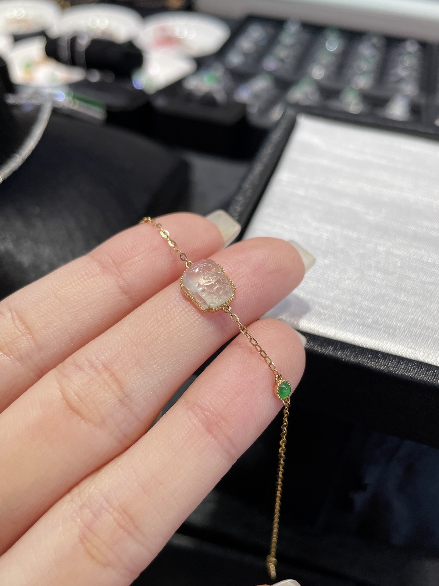 发财貔貅 手链 18k金 9.3-8.2-4mm