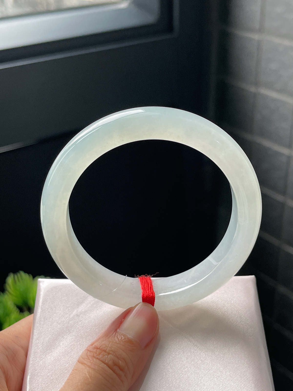正圈53.3冰糯晴底手镯