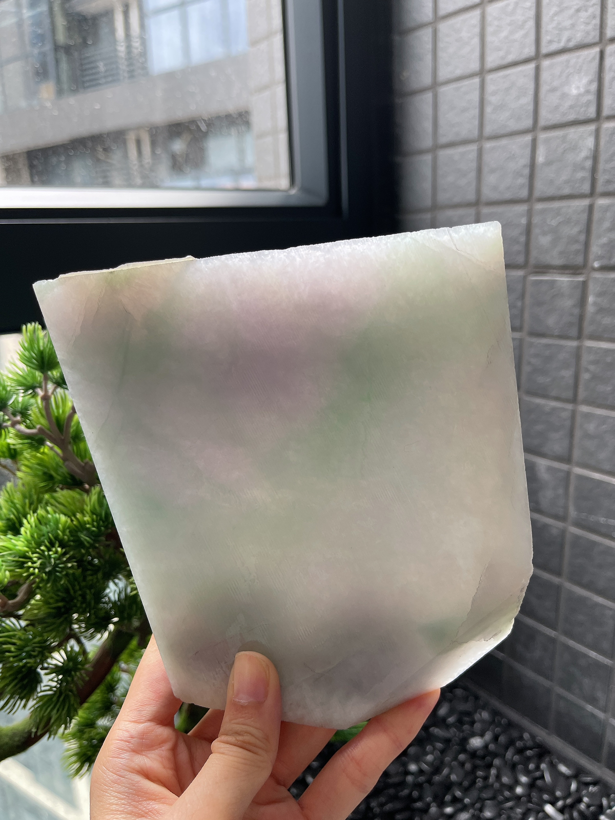 冰糯春彩板料，正圈最大做69圈口，圆条最大做65圈口