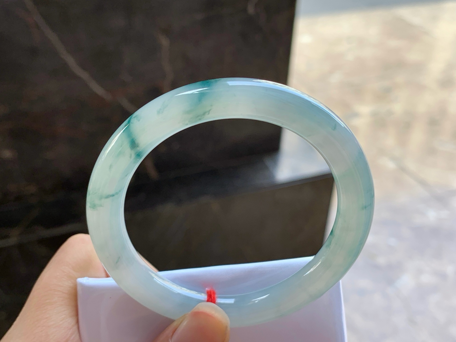 54.5-8.8

蓝花圆条手镯^_^飘花灵韵