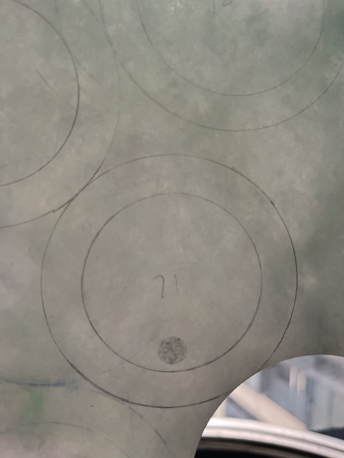 翡翠板料，⭕️正圈最大做55，圆条最大做51