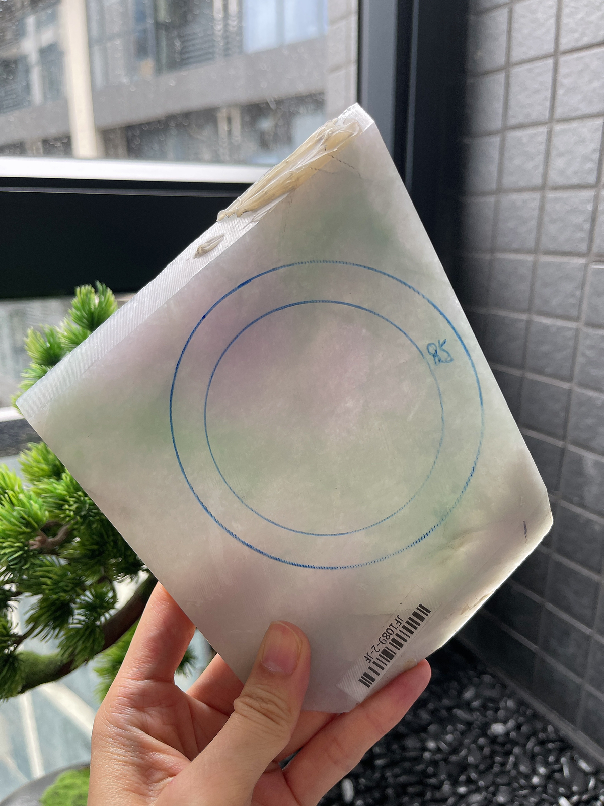 冰糯春彩板料，正圈最大做69圈口，圆条最大做65圈口