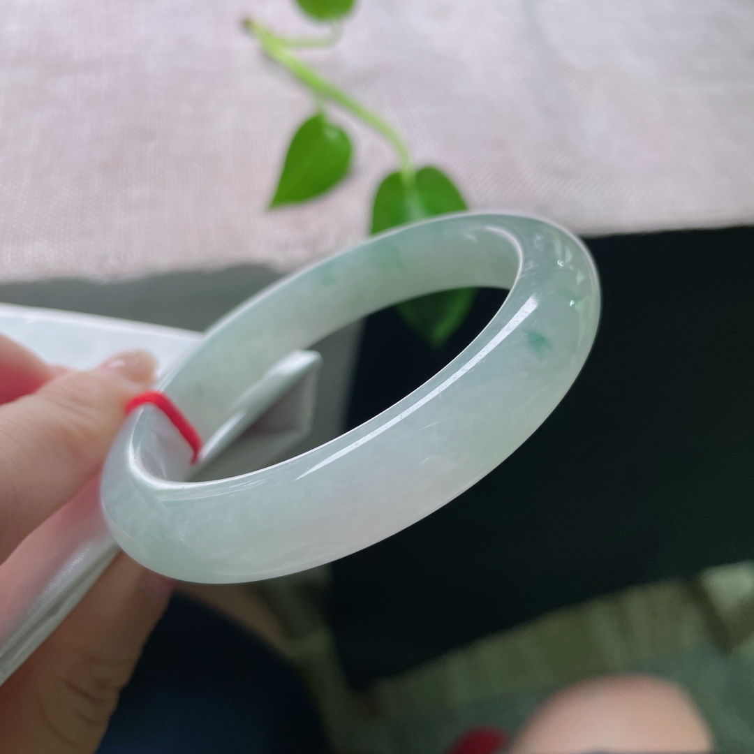 56.7/11.6/8.5，晴水正圈，清水出芙蓉，天然去雕饰。干净清透，皮纹，ss55338a
