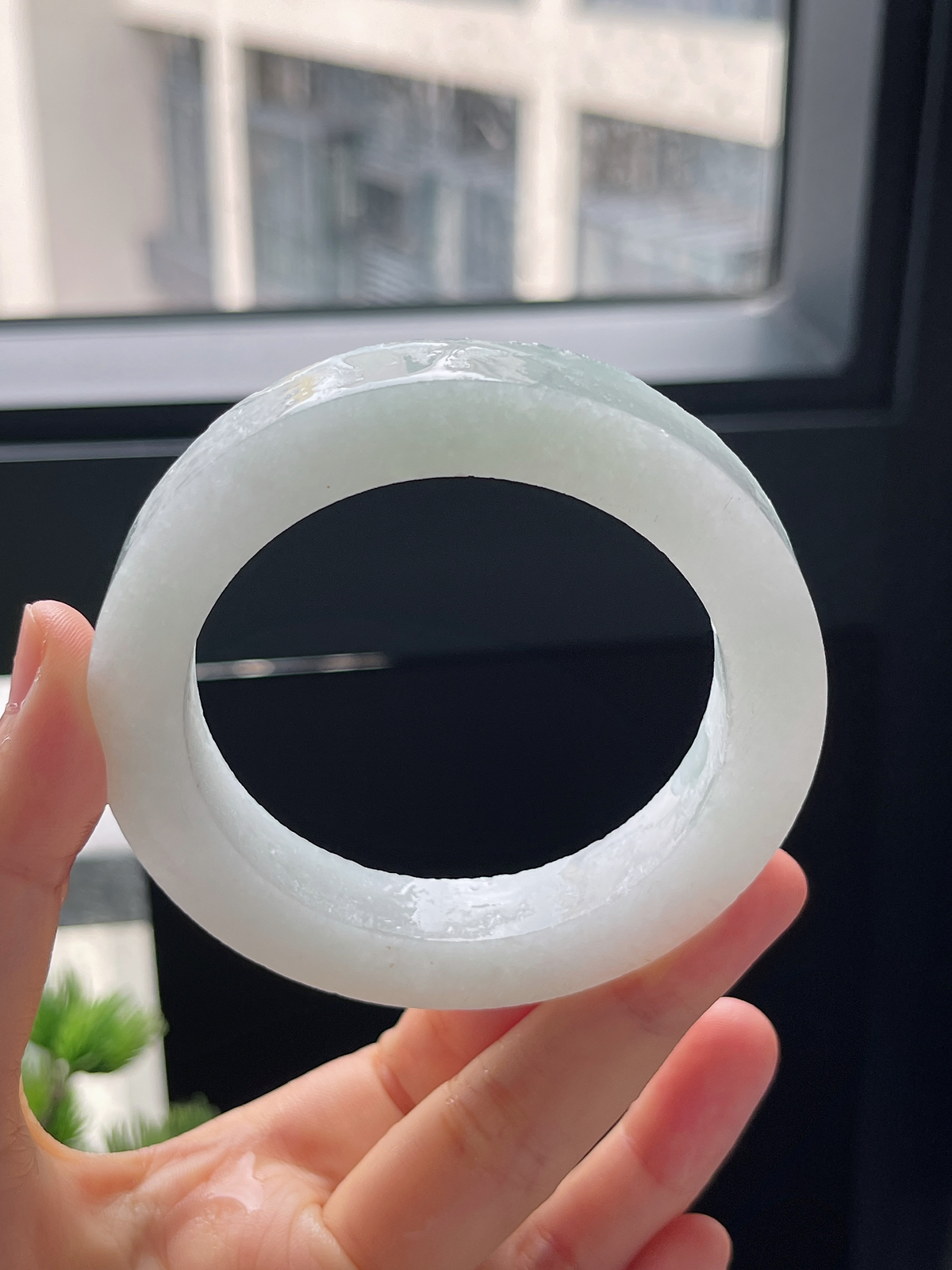翡翠毛胚，⭕️正圈最大做59.6，最小做56