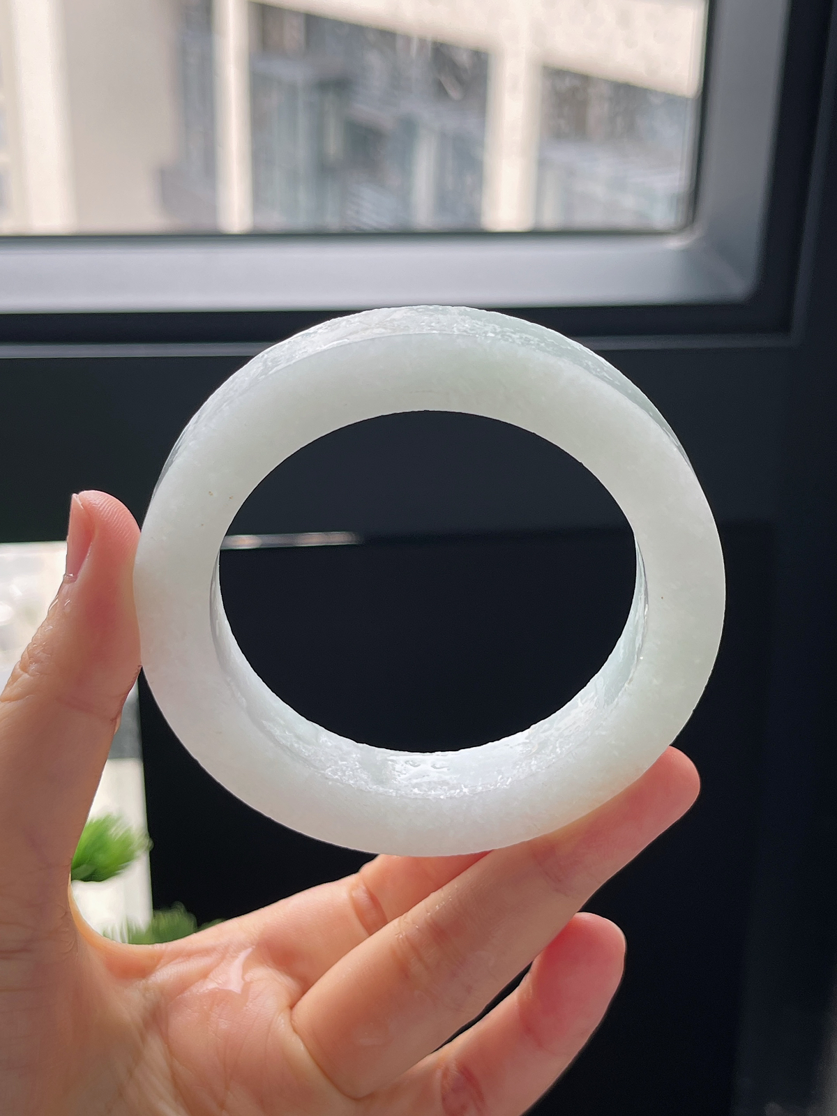 翡翠毛胚，⭕️正圈最大做59.6，最小做56