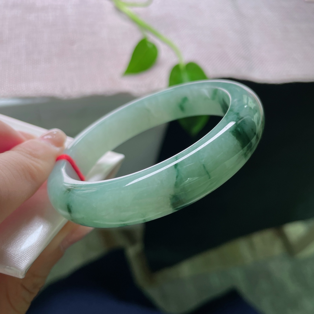 飘花正圈，水润细腻，婉间风华，贵气，清雅，无裂，ss52281a