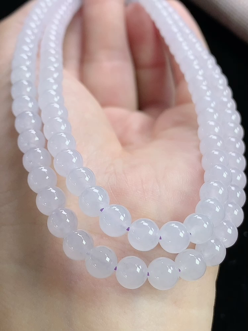 玉珠项链，尺寸6.0mm，108颗，w23xma8