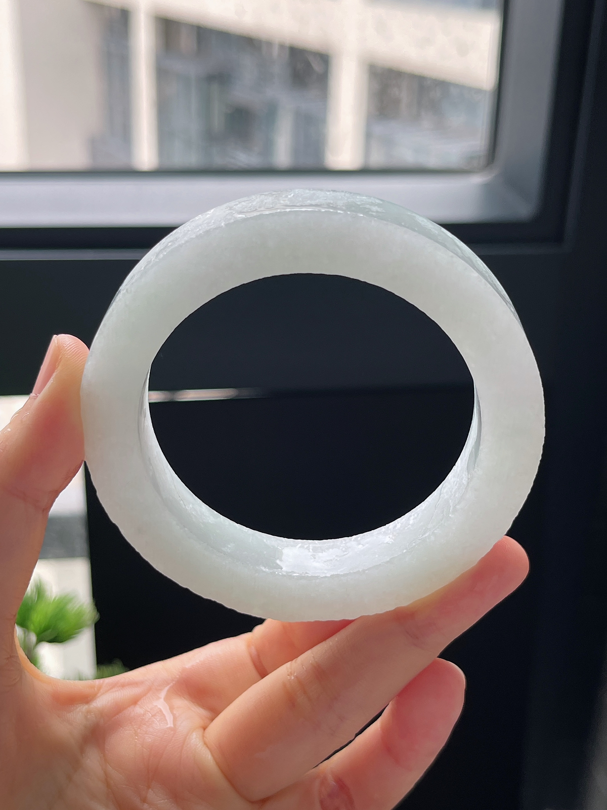 翡翠毛胚，⭕️正圈最大做59.6，最小做56