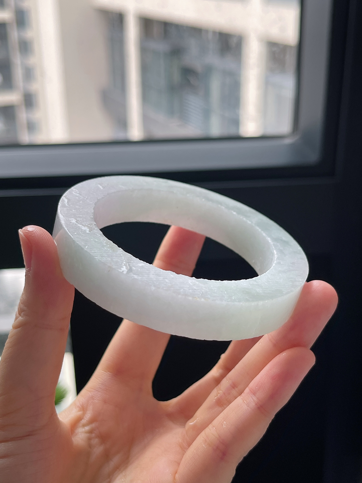 翡翠毛胚，⭕️正圈最大做56，最小做55
