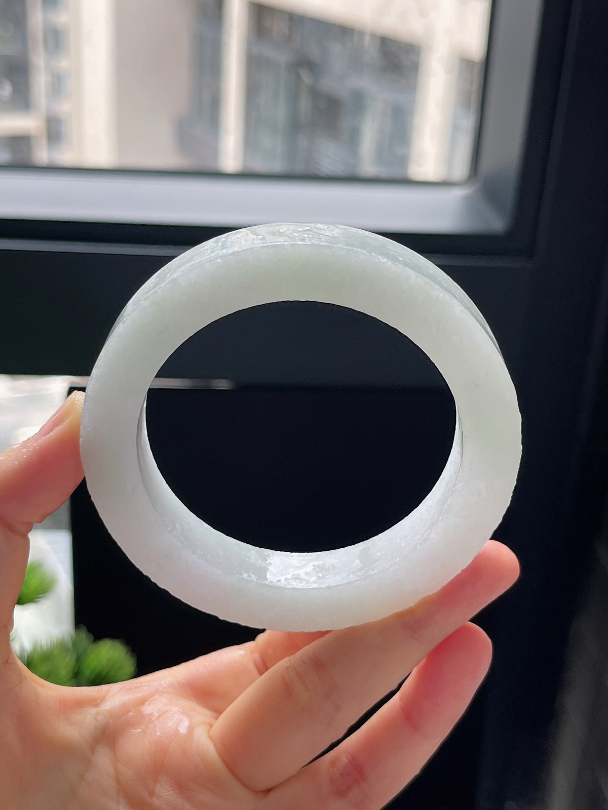 翡翠毛胚，⭕️正圈最大做61，最小做57.3