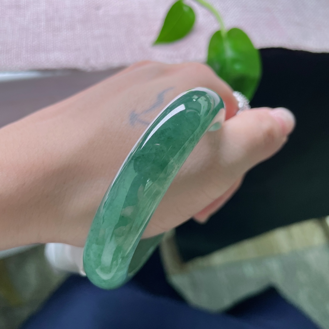 冰油正圈，湖水蓝，宁静致远，种老，腕间的海蓝之谜，无裂，ss52113a