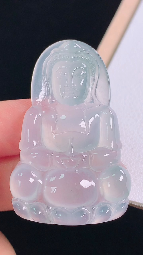 观音，无裂，尺寸:41.7-27.0-5.3mm 19