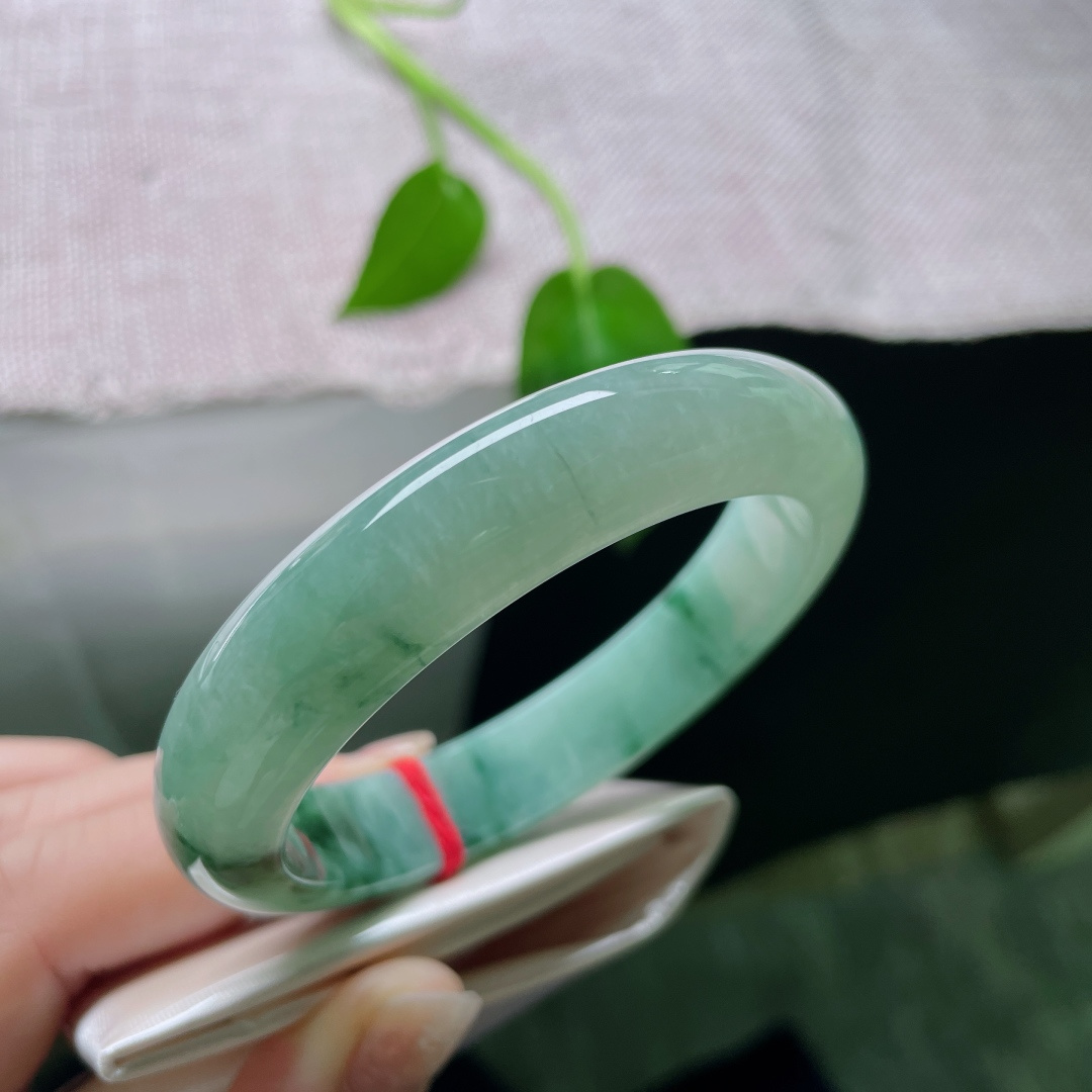 飘花正圈，水润细腻，婉间风华，贵气，清雅，无裂，ss52281a