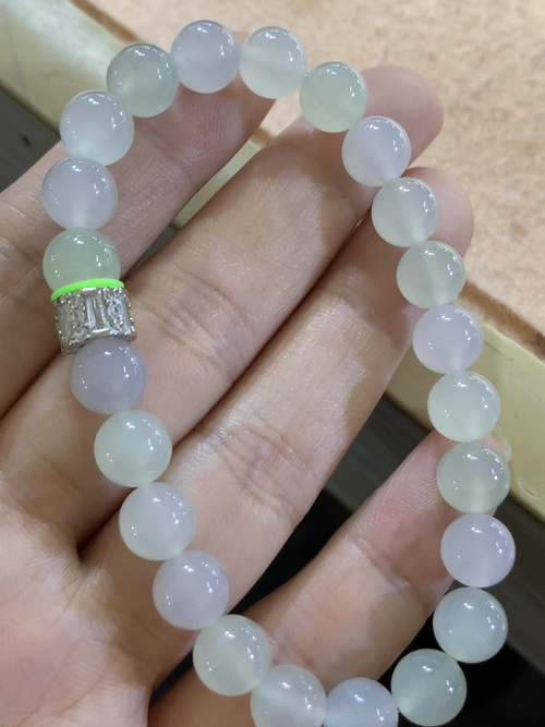️翡翠精品，珠链手串，冰种，尺寸522
