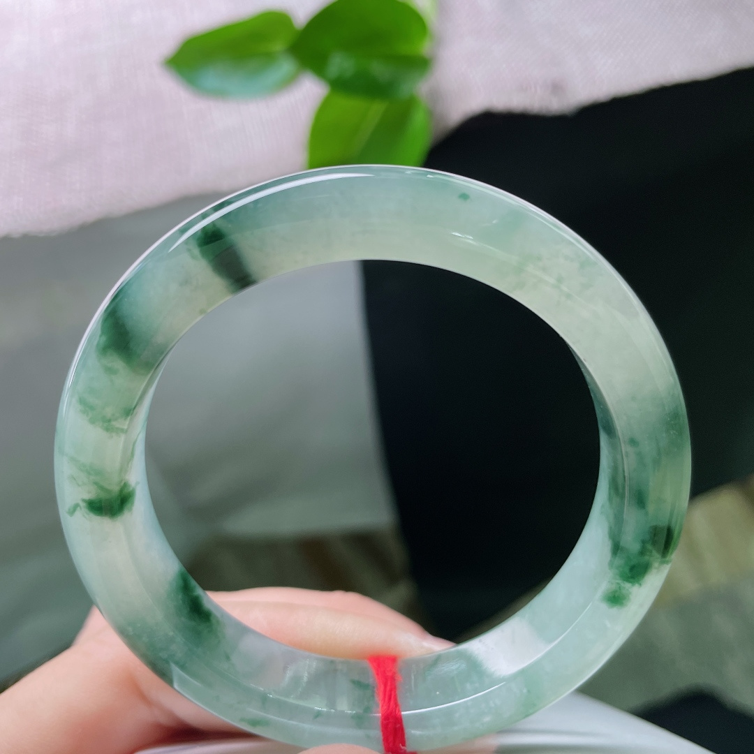 54.3/11.6/8.3冰飘花正圈，水润细腻，种老水足，婉间风华，贵气，无裂，ss53741a