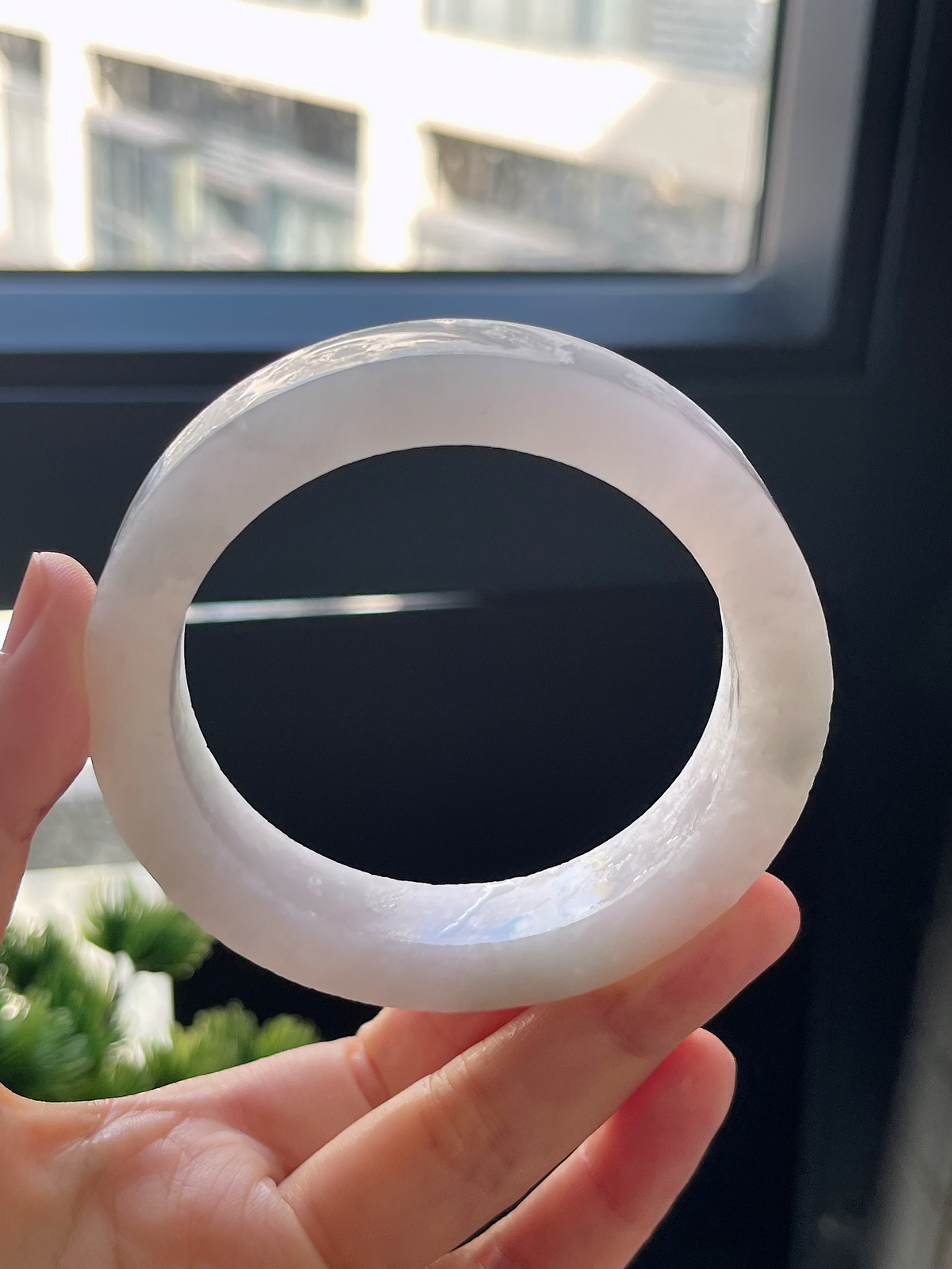 翡翠镯饼，⭕️正圈最大做61，最小做58.8