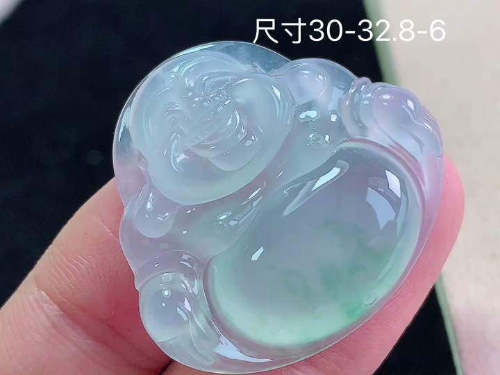 ️ 冰飘花佛公,老坑冰透 种老水足 水润光泽 性比高 无裂,尺寸看图