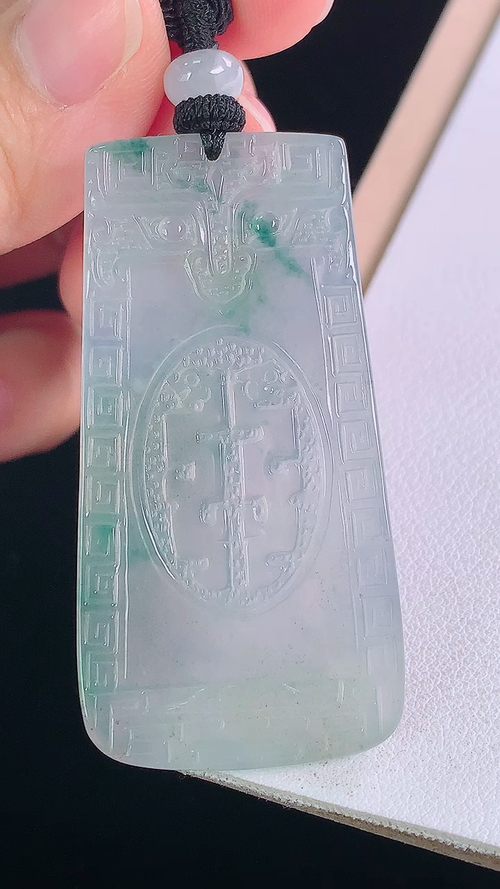 ️冰飘花仿古牌，无裂，尺寸:58.3-51.3-26.4-3.6mm 21