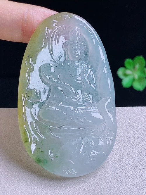 普贤菩萨，无裂，尺寸66/34/53.8编号186y  23