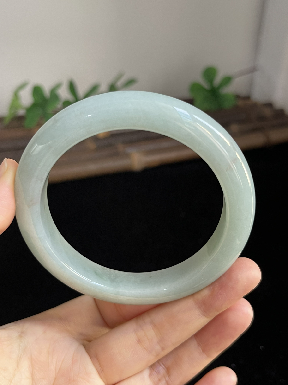 正圈58圈口，翡翠手镯