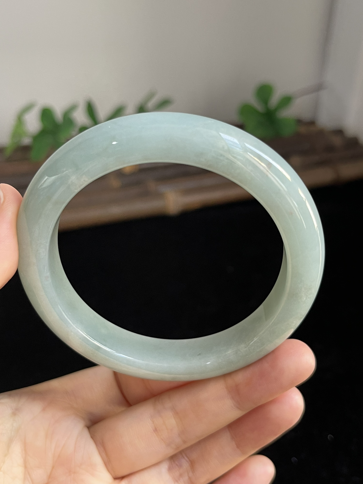 正圈58圈口，翡翠手镯