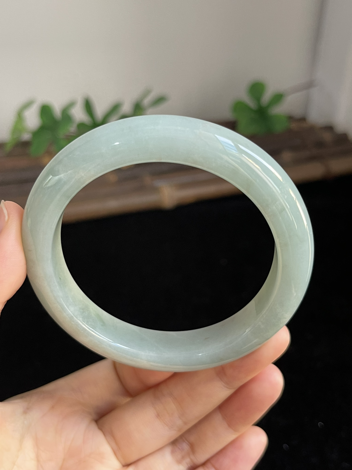 正圈58圈口，翡翠手镯