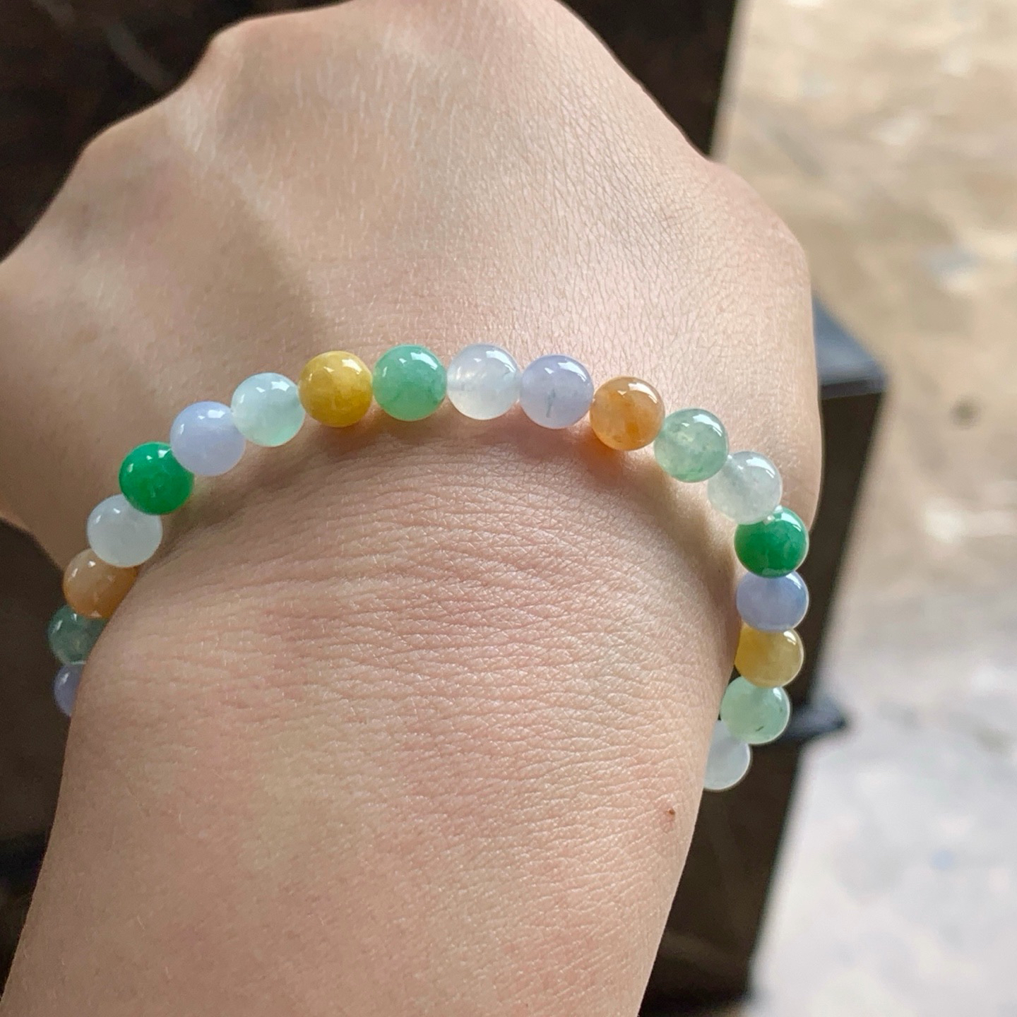 彩色手串^_^鲜艳