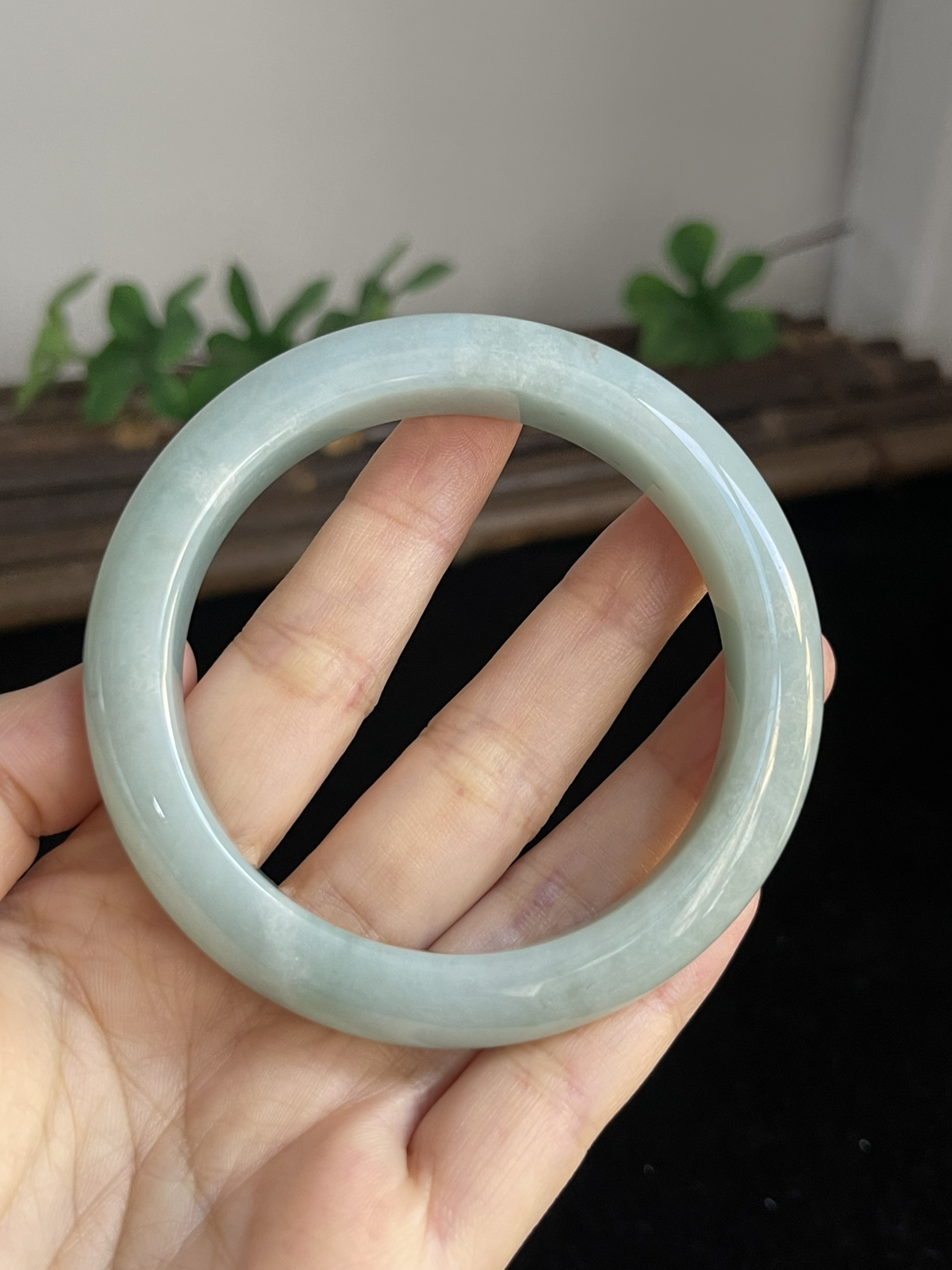 正圈58圈口，翡翠手镯